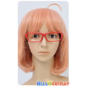 Beyond The Boundary Cosplay Mirai Kuriyama Wig With Glasses