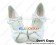 White Instep Strap Bows Chunky Princess Lolita Shoes