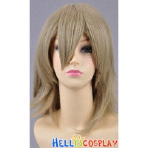 Khaki Cosplay Short Layered Wig