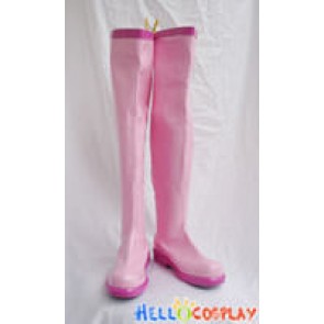 Vocaloid 2 Cosplay Sakura Miku Boots New Pink