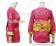 Angel Feather Cosplay Lace Kimono Dress Costume Rose Yellow