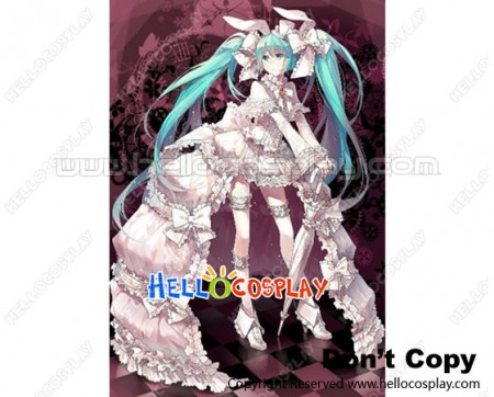 Vocaloid Cosplay Shoes Miku Rellakinoko White Shoes