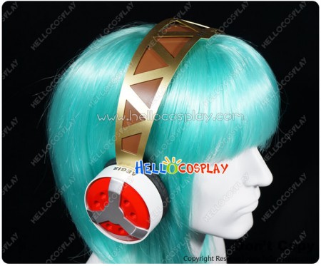 Shin Megami Tensei Persona 3 Cosplay Aigis Headphone Headset With MP3