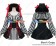 Angel Feather Cosplay Pirate Queen Jazz Dress Costume