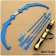 League Of Legends LOL Cosplay Ice Shooter Ashe Bow Arrow Weapon New Version