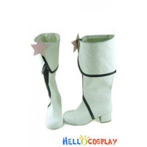 Vocaloid 2 Cosplay Shoes Miki Boots White