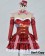 Noucome Cosplay Chocolat Red Dress Costume Satin Ver