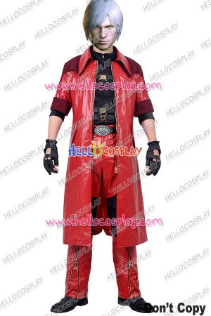 Devil May Cry 4 Special Edition DMC Cosplay Dante Costume New Version