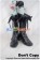 AKB0048 Cosplay Shoes Black Boots