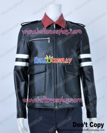 Prototype Cosplay Alex Mercer Leather Black Coat Jacket Costume