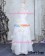 Sailor Moon Cosplay Usagi Tsukino White Rose Costume Formal Dress