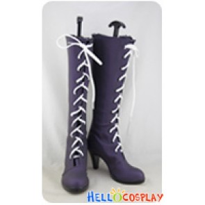 League of Legends LOL Cosplay Mafia Miss Fortune Purple Boots