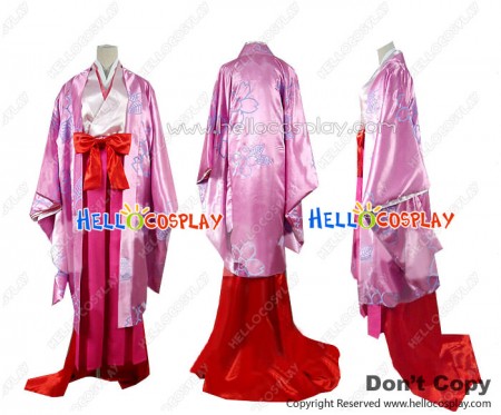 Nurarihyon No Mago Cosplay Sakura Hime Costume Kimono