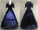 Renaissance Gothic Lolita Violet Dress Ball Gown