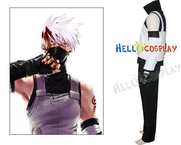 Naruto Hatake Kakashi Cosplay Costume