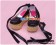 Black NaNa Circle Straps Platform Punk Lolita Shoes