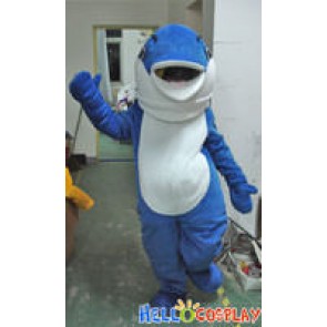 Cartoon Dolphin Mascot Costume Adult Mascots Costume
