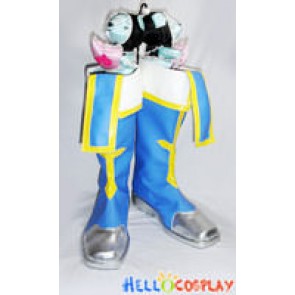 BlazBlue Cosplay Jin Kisaragi Boots Blue