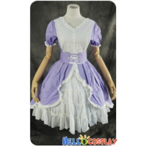 Lolita Gothic Dress Cosplay Costume Elegantly