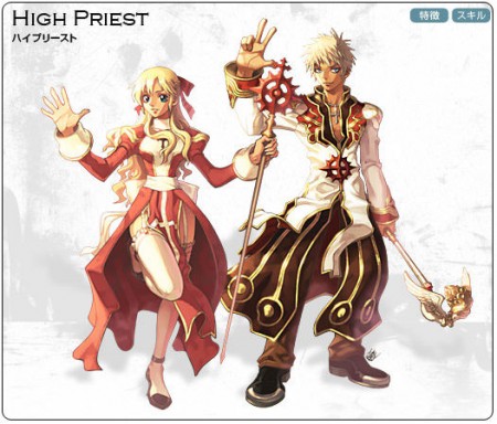 Ragnarok Online Cosplay High Priest Male Costume