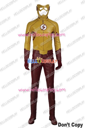 The Flash Season 3 Kid Flash Cosplay Costume