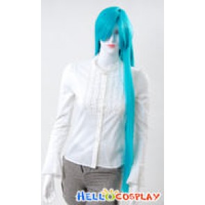 Cosplay Neon Blue Long Wig