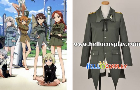 Strike Witches Cosplay Gertrud Barkhorn Uniform