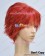Naruto Cosplay Sabaku No Gaara Of The Desert Red Short Wig