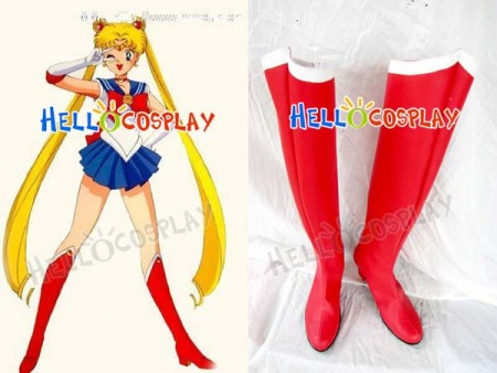 Sailor Moon Usagi Tsukino Cosplay Boots