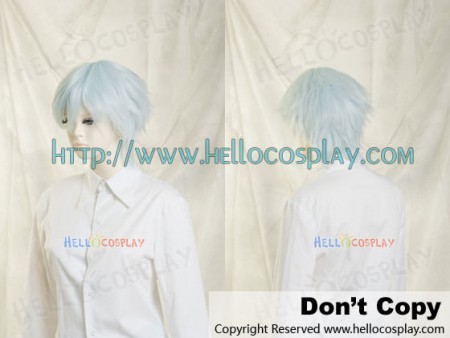 Light Cyan Cosplay Short Layer Wig