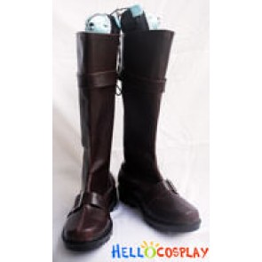 Gintama Cosplay Gintoki Sakata Brown Boots