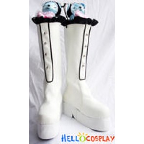 Hellocosplay Classical White Short Boots