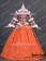 Civil War Tartan Gown Reenactment Theater Clothing Lolita Dress Costume