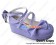 Princess Lolita Shoes Sweet Purple Platform Ankle Crossing Straps Bows Buckles