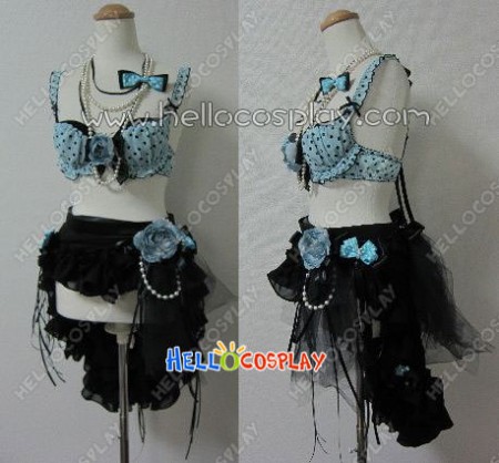 Vocaloid 2 Romeo And Cinderella Hatsune Miku Costume Blue