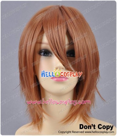 Brown Short Layered Cosplay Wig