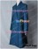 Doctor Dr Amy Teal Wool Blue Coat Costume