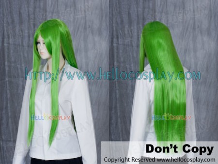 Green Yellow Medium Cosplay Wig