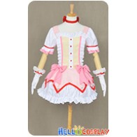 Puella Magi Madoka Magica Cosplay Madoka Kaname Dress Uniform Costume