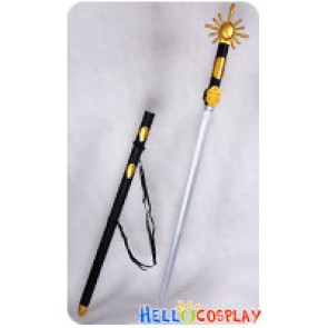 Touhou Project Cosplay Toyosatomimi No Miko Sword Weapon Prop