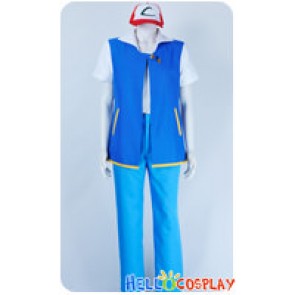 Pokemon Pokémon Cosplay Ash Ketchum Costume Blue Pants