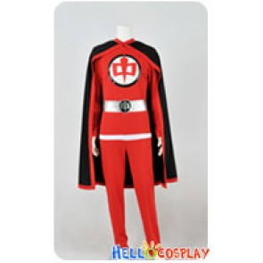 The Greatest American Hero Cosplay William Katt Red Flying Uniform Costume