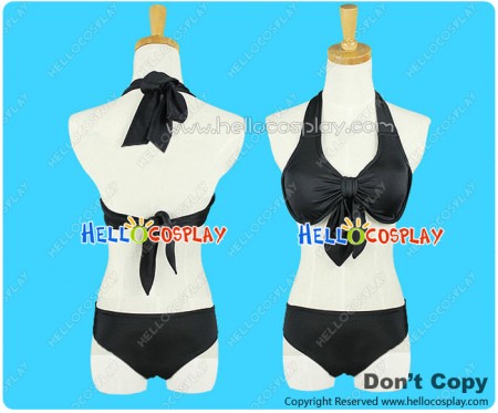 K On Cosplay Akiyama Mio Costume Swimsuit