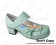 Princess Lolita Shoes Matte Mint Green Wide Ankle Strap Lace Bow
