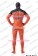 Spider Man Peter Parker Cosplay Costume Jumpsuit Orange