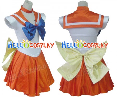 Sailor Moon Sailor Venus Minako Aino Cosplay Costume