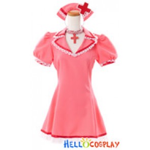 Vocaloid 2 Cosplay Meiko Dress Costume Love Ward Nurse Outfit