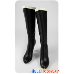 Sailor Moon Cosplay Sailor Pluto Setsuna Meioh Black Boots