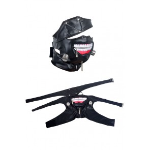 Tokyo Ghoul Cosplay Ken Kaneki Face Mask Prop