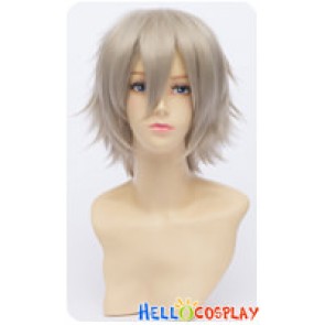 Inu x Boku SS Cosplay Sōshi Miketsukami Wig Short Silver Gray